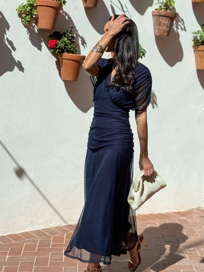 Vestido Luisa Escote en V